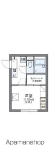 レオパレスMUNDAKA【207号室】の間取り