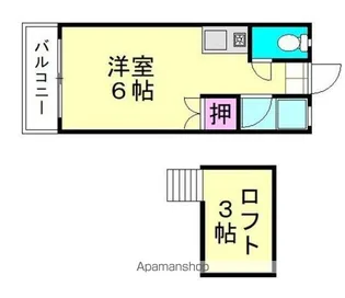 ウイング21街道A棟【1階】の間取り