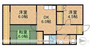 マンションはなきⅠ【3階】の間取り