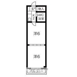 ガーデンコート平針【101号室】の間取り