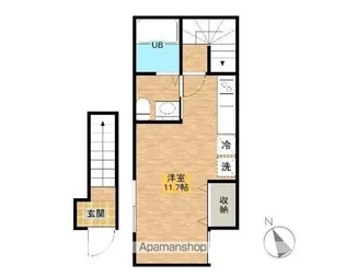 NBKコート【303号室】の間取り