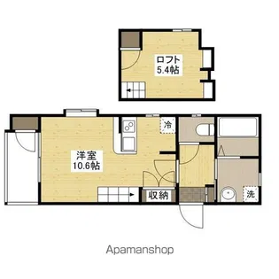 セントヒルズ横川新町【2階】の間取り