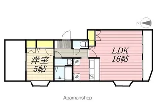 ロイアル館【201号室号室】の間取り