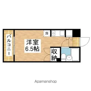 メゾン・ド・スクワール【303号室】の間取り