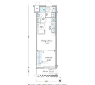 アーバネックス深川住吉【5階】の間取り