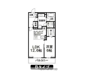 HILLS RESIDENTIAL D21【3階】の間取り