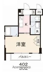 コリドールノール【3階】の間取り