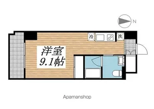 ドムス常盤【8階】の間取り