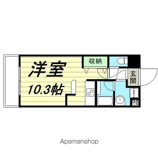アーバンフラッツ小田原【3階】の間取り