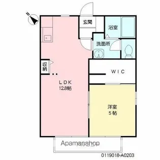 サンテトマト壱番館【2階】の間取り