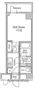 レジディア板橋【4階】の間取り