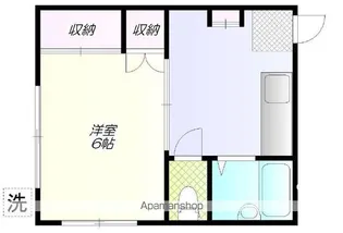 コーポイズミ【1階】の間取り