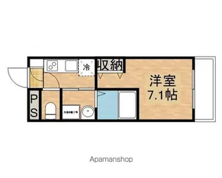 AILE上新庄【1階】の間取り
