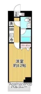 SHOKEN RESIDENCE横浜WEST【7階】の間取り