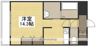 クレストシティ中井町【3階】の間取り