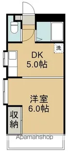 北山レジデンス【4階】の間取り