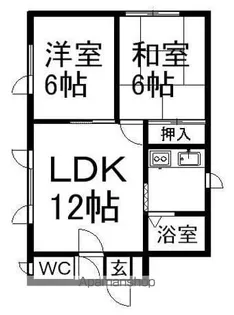 Tハイツ【101号室】の間取り