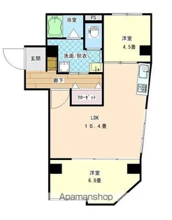 SKFビル【402号室】の間取り