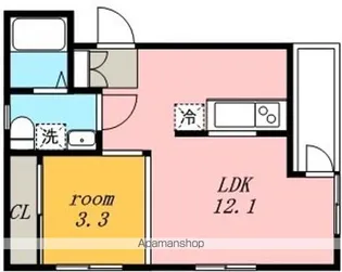 プライムローズ【2階】の間取り