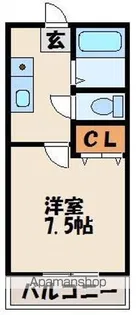 ニューサンコーポ【1階】の間取り