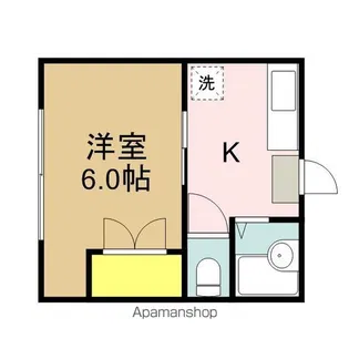 アマミハイツ【2階】の間取り
