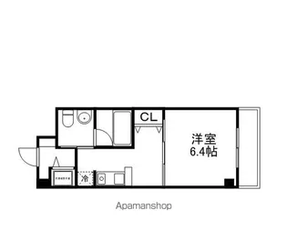 ヴォールレーベン【5階】の間取り
