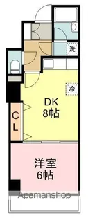 キャピタル小田原【9階】の間取り