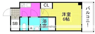 エスリードレジデンス梅田フロント【402号室】の間取り