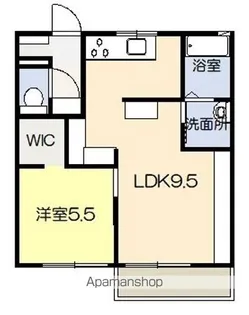ファミール久木田【2階】の間取り