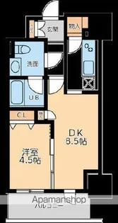 ドゥーエ幡ヶ谷【4階】の間取り