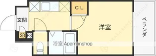 キャンパスヴィレッジ西宮甲東園【7階】の間取り