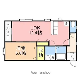 T&K小新南 B棟【101号室】の間取り