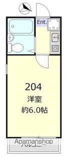 シャンテ町屋【2階】の間取り