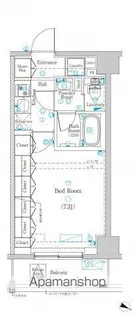 DIPS東十条駅前RESIDENCE【6階】の間取り