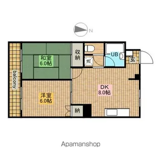 ペアレンツシティ【3階】の間取り