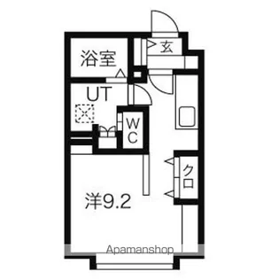 メディオフラム511【208号室】の間取り
