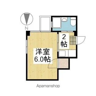 メゾンADⅢ【5階】の間取り