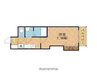 Luxe都島Ⅱ【5階】の間取り