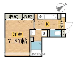 デア八王子 【2階】の間取り