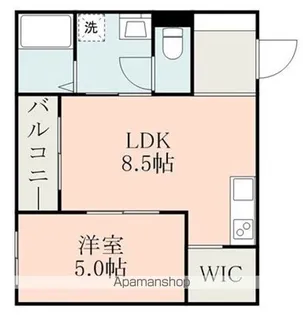 MAJOR大津Ⅲ【1階】の間取り