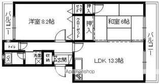 クレットドールY2【1階】の間取り