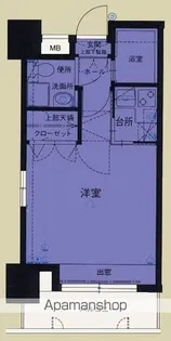 エステートモア平尾パージュ【8階】の間取り
