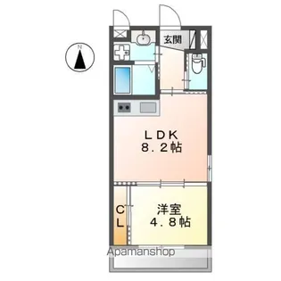 葉山レジデンスⅢ【3階】の間取り