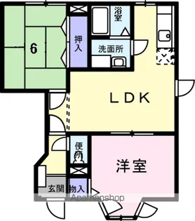 エスペランサ【1階】の間取り