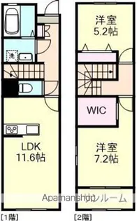LEGGIERO【1階】の間取り