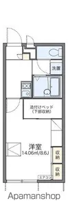 レオパレスマリオ 3【1階】の間取り