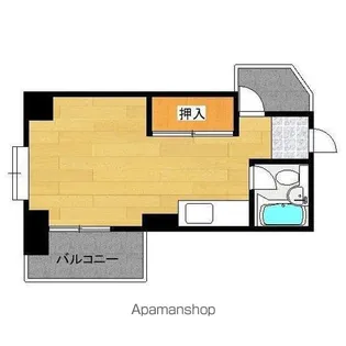 中村ビル【501号室】の間取り
