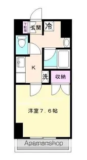 ヨウコースクウェア田端【405号室】の間取り