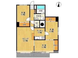 CENTER CITY③【907号室】の間取り