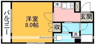 グレースマンション【3階】の間取り